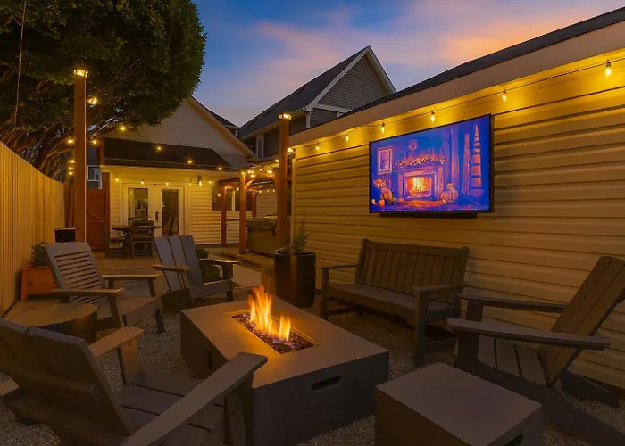 Zen Escape - Hot Tub, Sauna, Outdoor Tv, Fire Pit Сasa de vacaciones Columbus